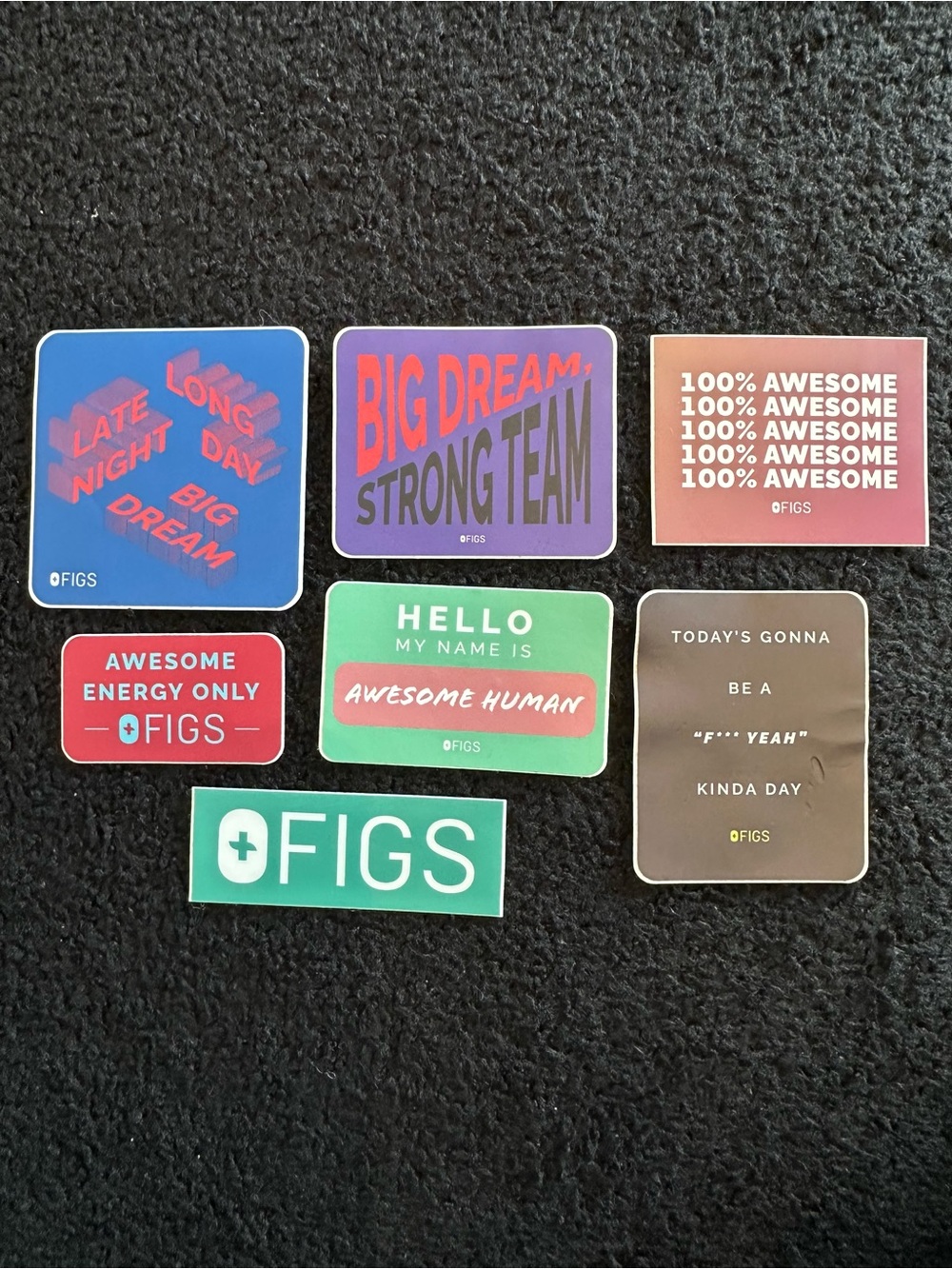 FIGS Sticker Bundle #3